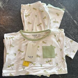 Kyte dragonfly pajama short sleeve pants set